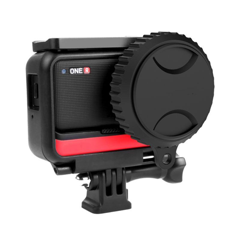 Mykt silikon linsedeksel støvtett beskyttende linsedeksel til insta 360 en r kamera 1- tommers vidvinkel objektivtilbehør