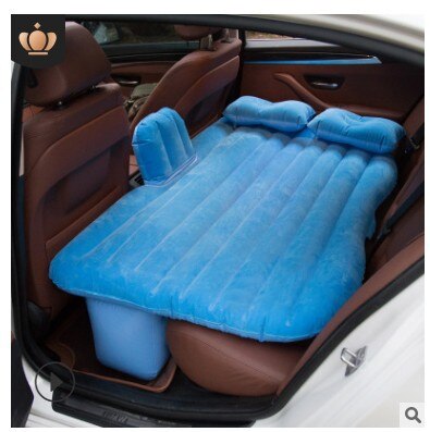 Car Bed, outdoor travel PVC flocking mattress, automotive inflatable bed