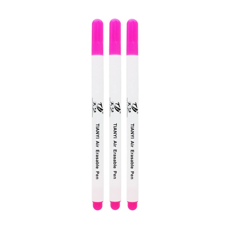 3/6PCS White Water Soluble Marker Pen Fabric Marking 6Water Erasable Marking Pen for Leather Marking Clothing Graffiti DIY: Yellow