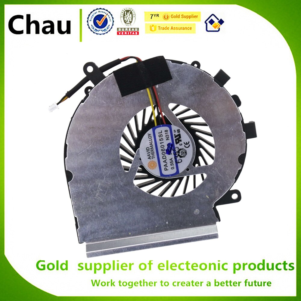 CPU GPU Refroidisseur Ventilateur Pour MSI GE72 GE62 PE60 PE70 GL62 GL72 GP62 2QE 6QG MS-1794 MS-1795 PAAD06015SL