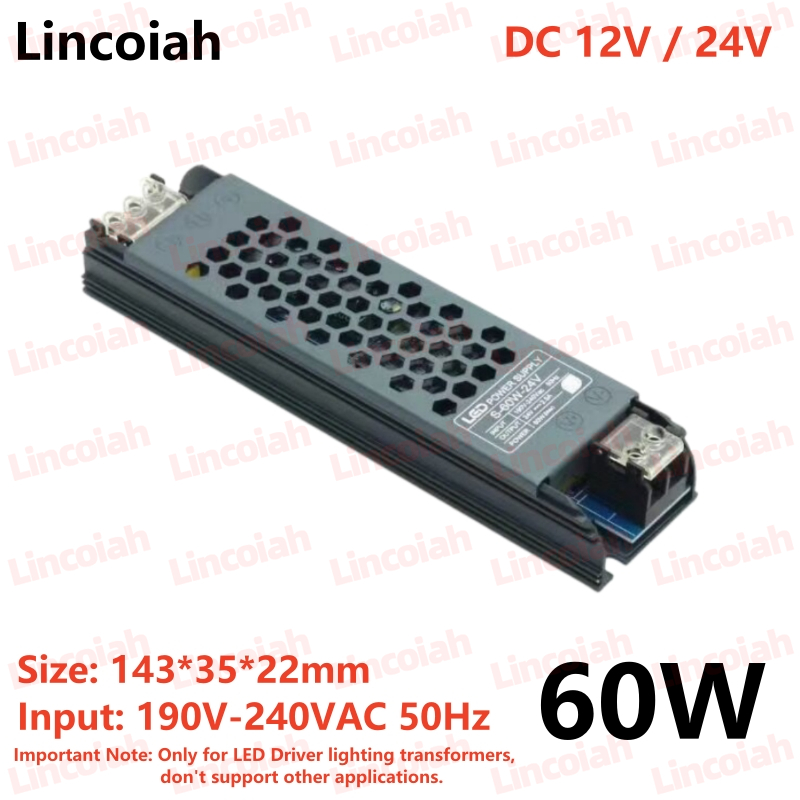 Beleuchtungstransformator DC 12V/24V Netzteiladapter 5A 12A Ultradünne LED-Streifenschalter-Treiberlampe 60W 100W 150W 200W 300W 400W: Beige / 12V