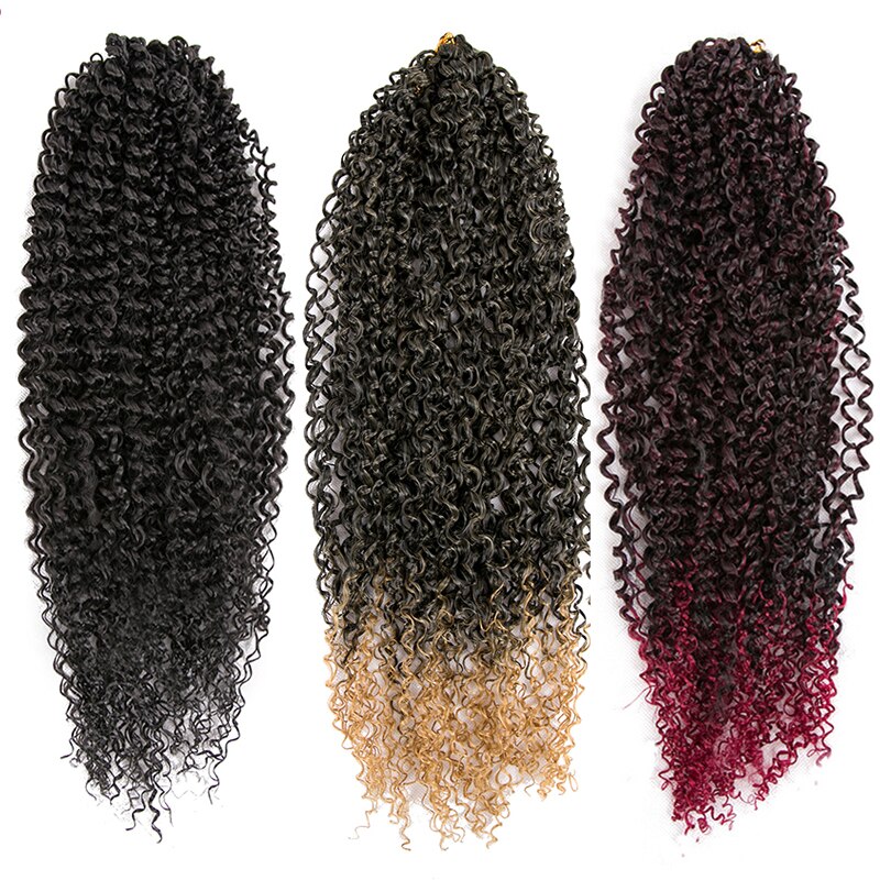 Long Freetress Twist Crochet Hair Extensions Synthetic Water Wave Braiding Hair Bohemia Crochet Braids Dream Ice's