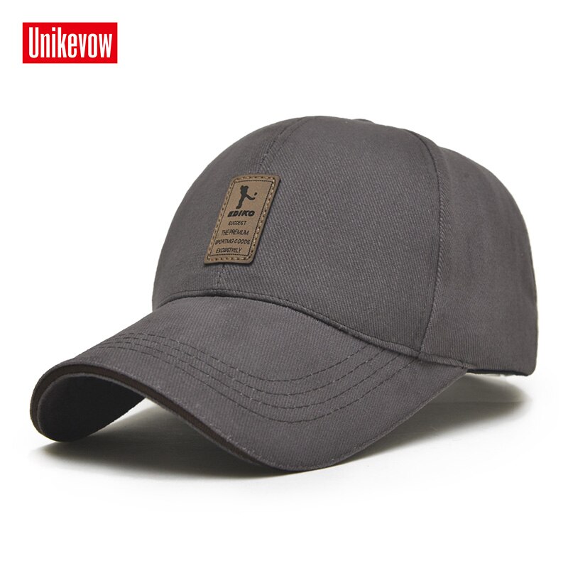 UNIKEVOW 9 Kleuren Baseball Cap mannen Verstelbare Cap Casual leisure hoeden Effen Kleur Mode Snapback Zomer Herfst hoed