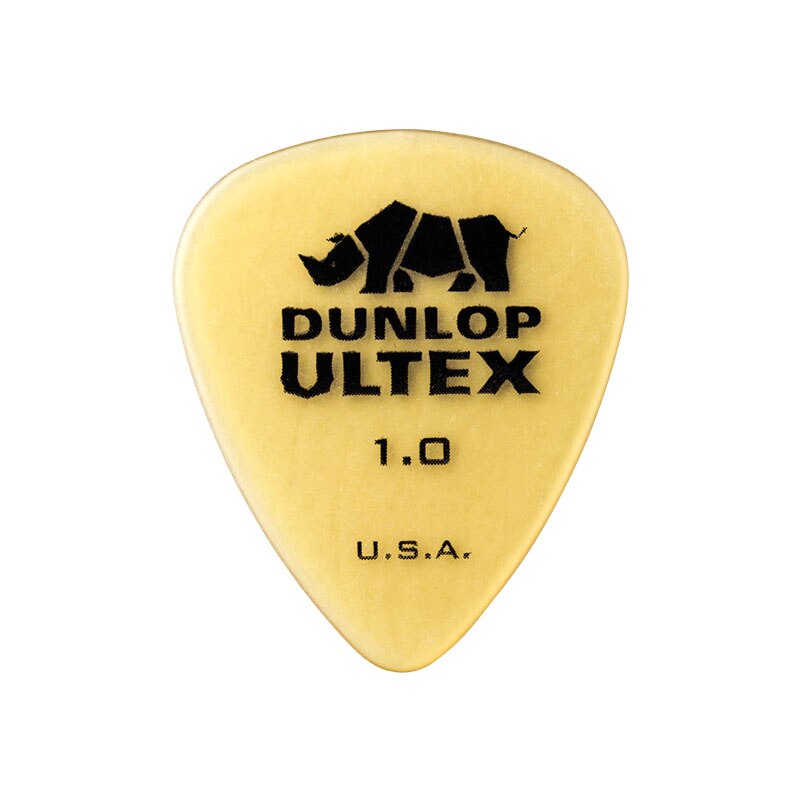 Dunlop-púas de guitarra estándar Ultex, mediador Plectrum, 1 unidad, 0,6mm/0,73mm/1,0mm/1,14mm, mediador de bajo, púas de guitarra eléctrica acústica: 1.0mm