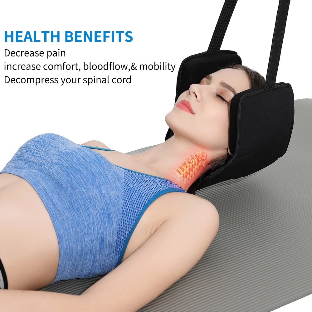 cervical spine hammock Enjoy relaxing hammock which helps reduce neck, shoulder and headache pain