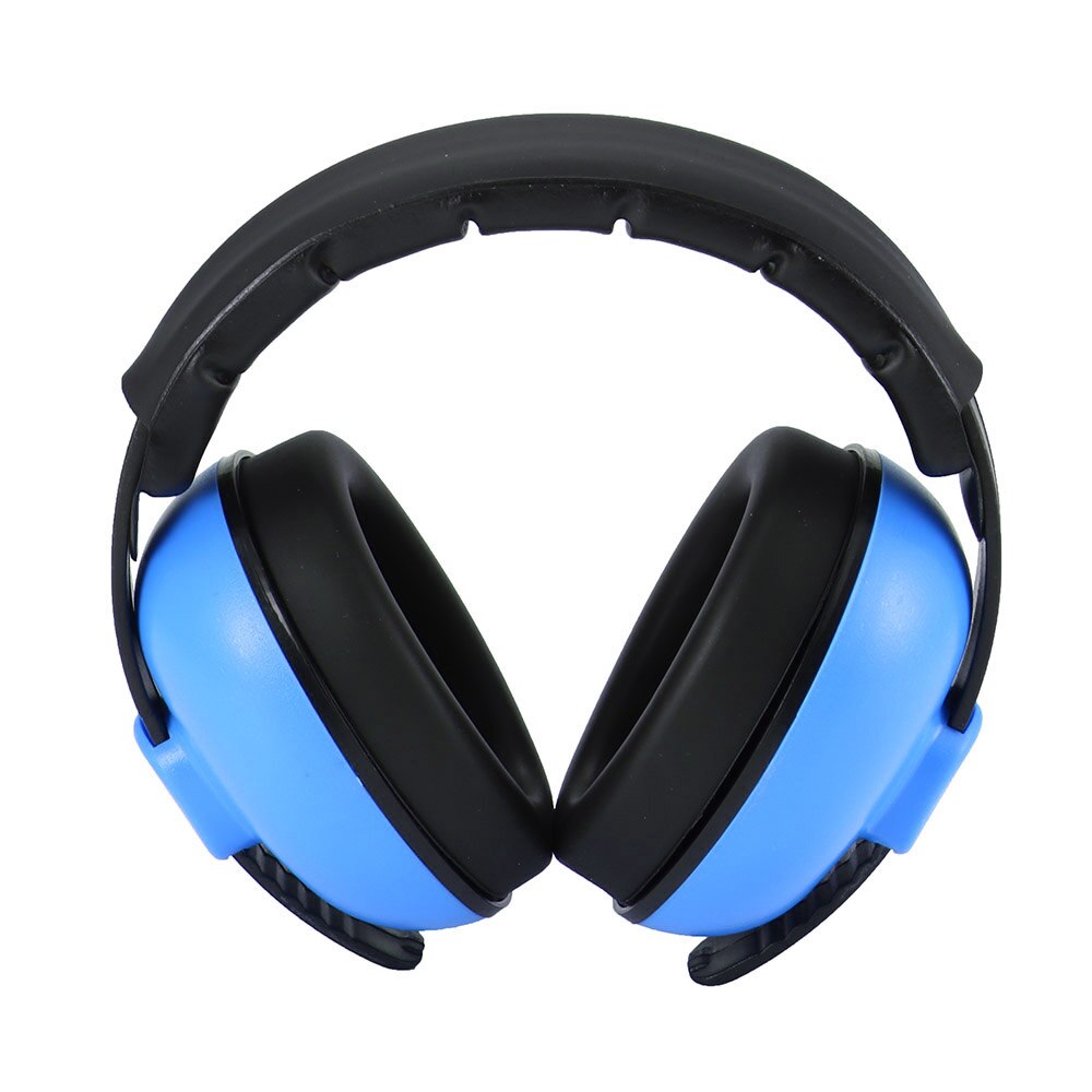 3 couches oreille Protection bébé dormir Anti-bruit cache-oreilles oreille défenseur réglable doux éponge enfants oreille couverture: blue