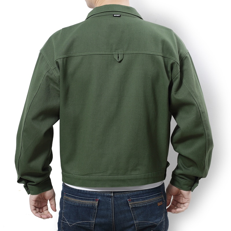 Plus size 10xl 9xl 8xl 7xl 6xl 5xl 4xl 3xl vårklassiska denimmärke kläder fritidskläder män jean jacka kappa manlig student