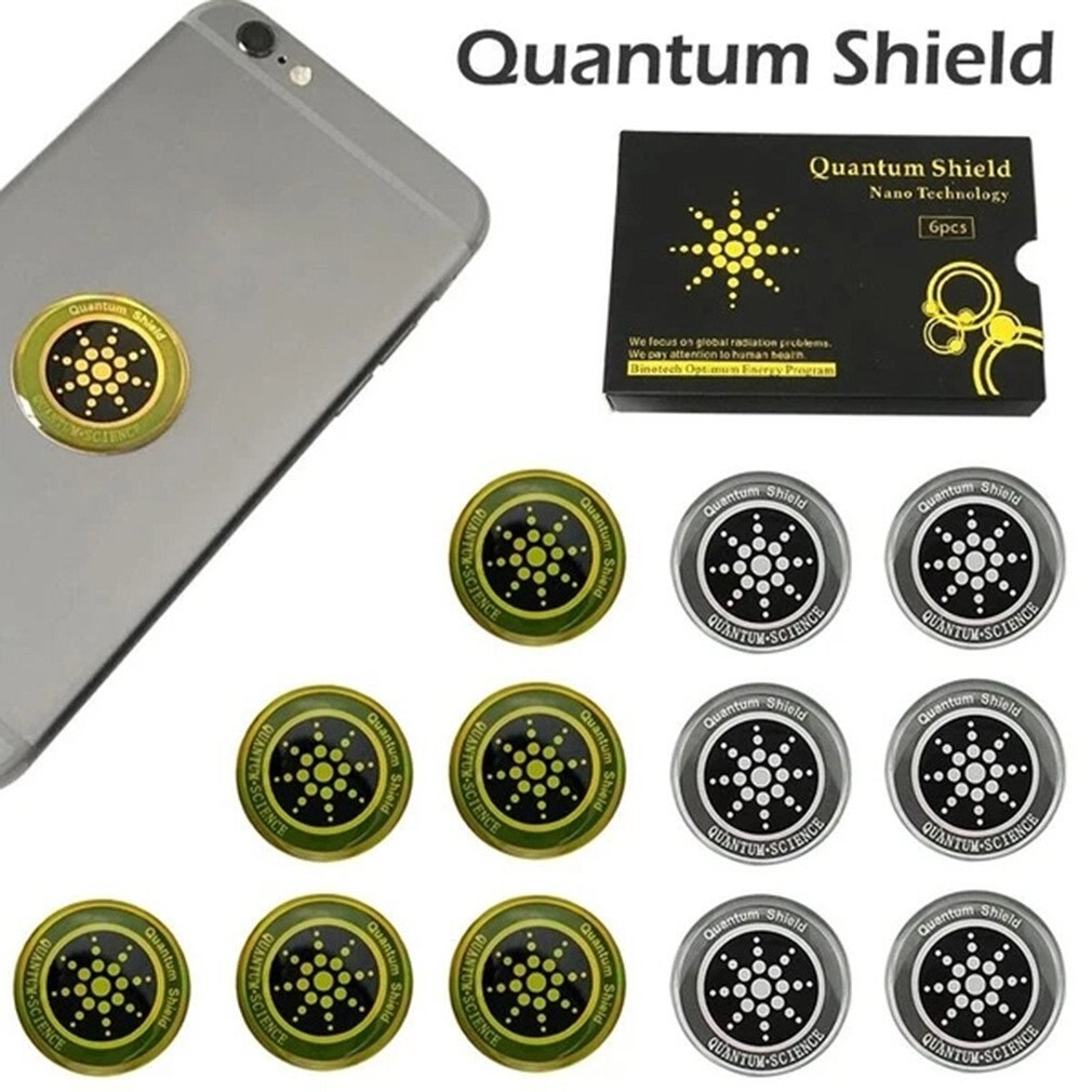 6Pcs Shield Sticker Mobiele Telefoon Sticker Voor Mobiele Telefoon Anti Straling Bescherming Van Emf Fusion Excel Anti-Straling