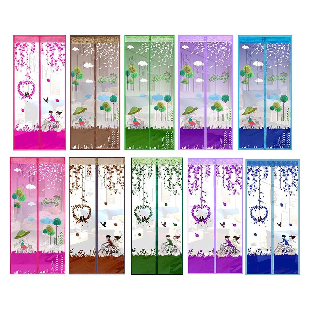 Hands-free Magnetic mosquito net door net Anti fly insect mosquito door screen Anti-Mosquito Magnetic curtain mesh for door