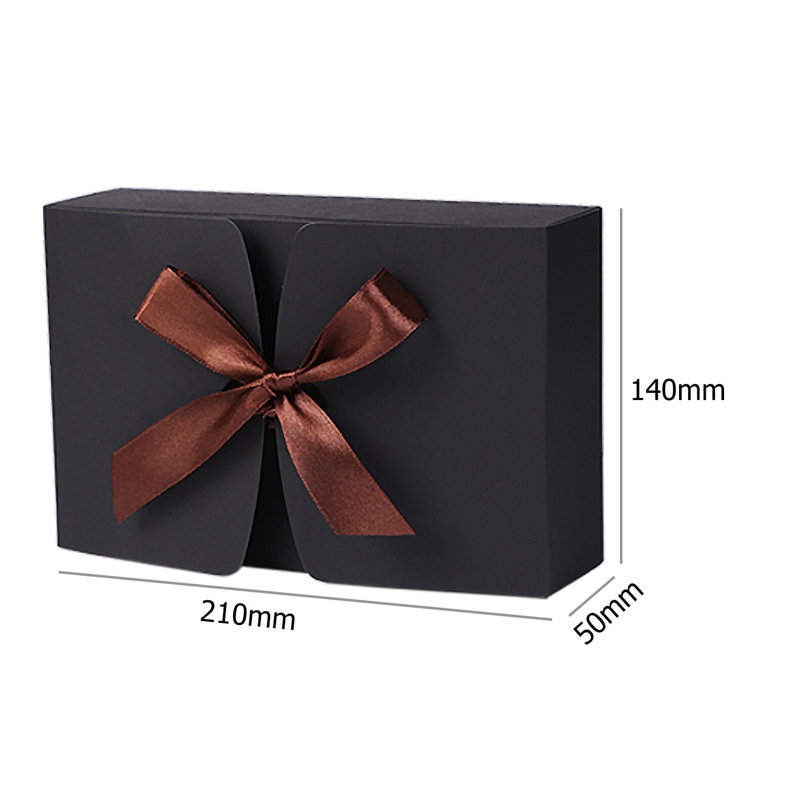 10pcs Box Kraft Paper Packing Box Candy Chocolate Cookies Bag Birthday Decor Foldable Presents Package Wrap Organizer: H