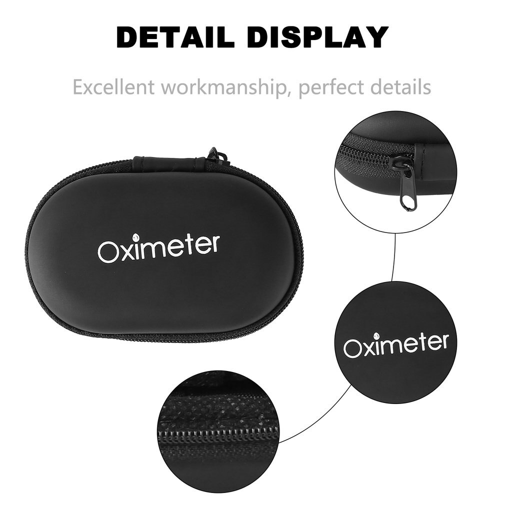 Healthy Tools T20 Fingertip Pulse Oximeter Digital Reading LED Display Finger Blood Pulse Blood Oxygen Saturation Monitor