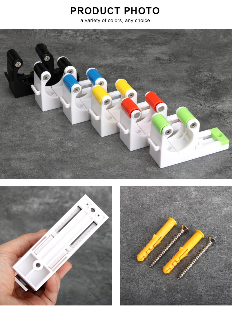 Fiets Parking Rack Gesp Verstelbare Mtb Racefiets Muur Holder Hanger Voor Fietsen Display Stand Indoor Fits1.0-2.8 Inches buis
