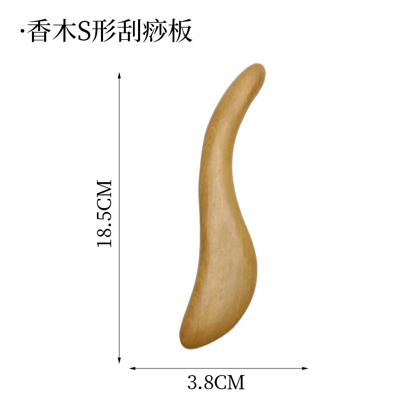 Wood Trigger Point Massage Gua Sha Tools Lymphatic Drainage Tools,Wood Therapy Massage Tools for Back Leg Hand Face: VIOLET