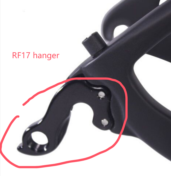 CECCOTTI-Support de dérailleur arrière pour vélo de route, convient uniquement au modèle de la CECCOTTI: Bourgogne
