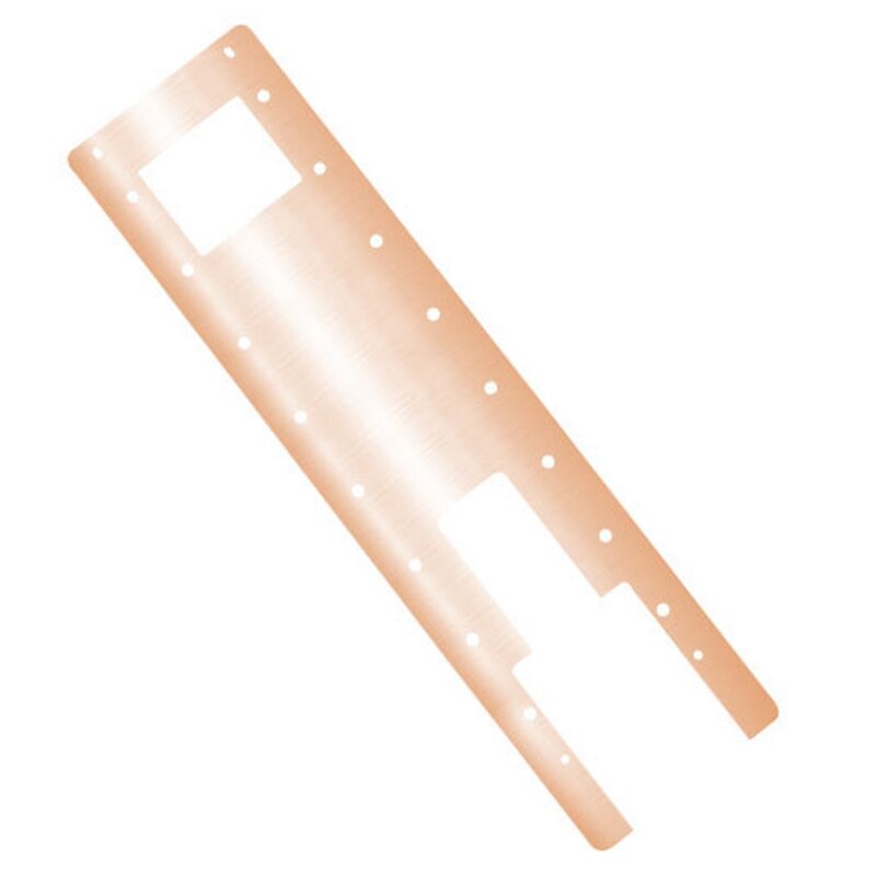 Accessoires pour Scooter électrique Ninebot ES2, pièces de mise à niveau du châssis, plaque de protection blindée, accessoires en acier inoxydable 304: Rose gold