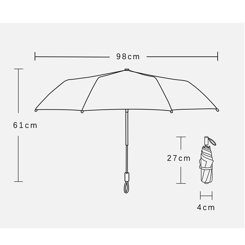 YADA Graffiti dessin animé drôle beau parapluie pluvieux pliant Anti-UV imperméable parapluies Parasol Protection solaire parapluie YD200099