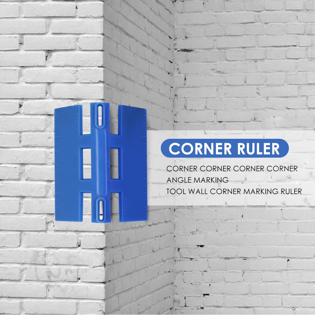 Plastic Corner Marking Rulers Carpenter Gauge Measuring Gauging Mark Hands Tools Lightweight Parts Gauging Survey