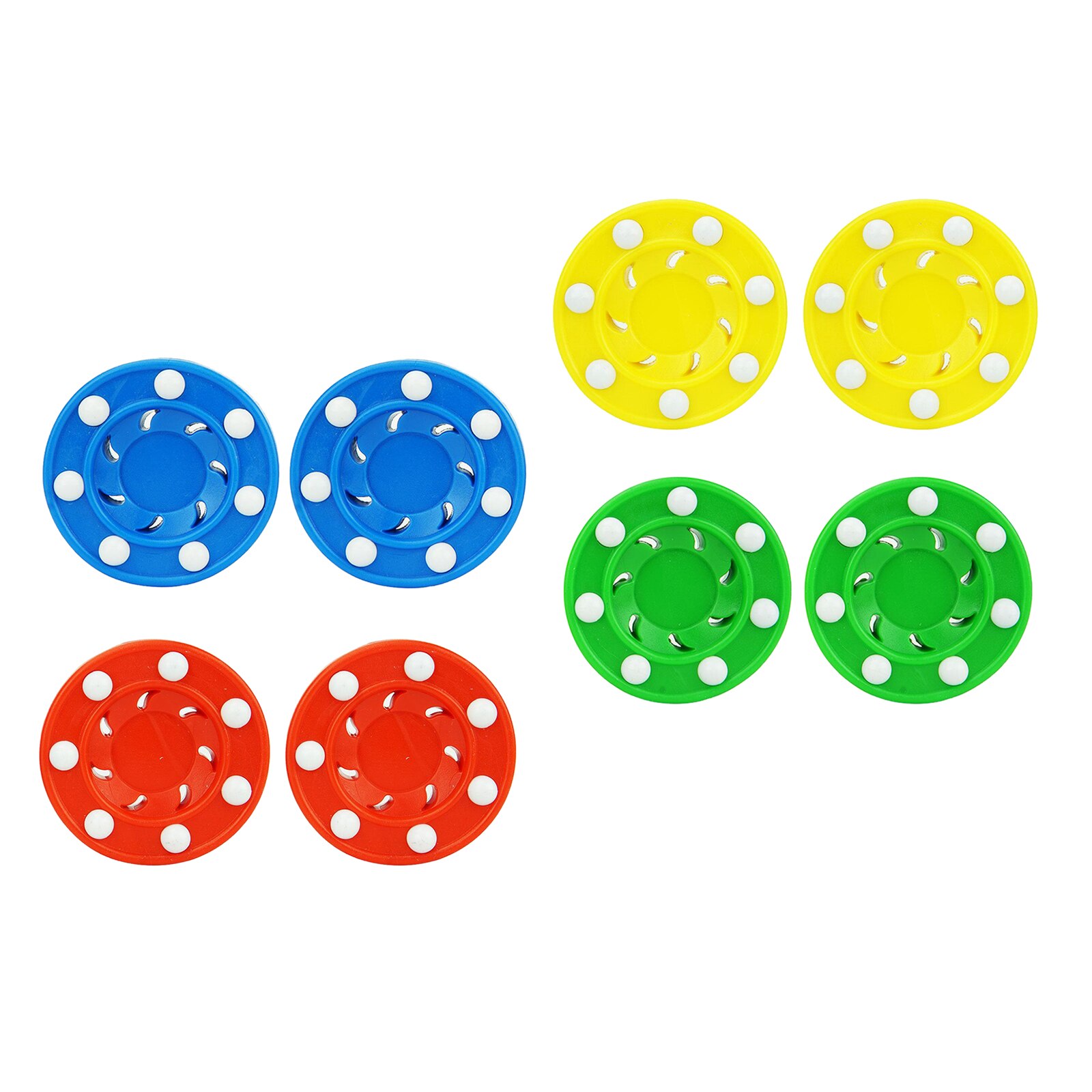 2x Roller Hockey Game Puck Pro Shot Indoor and Street Hockey Practice Puck