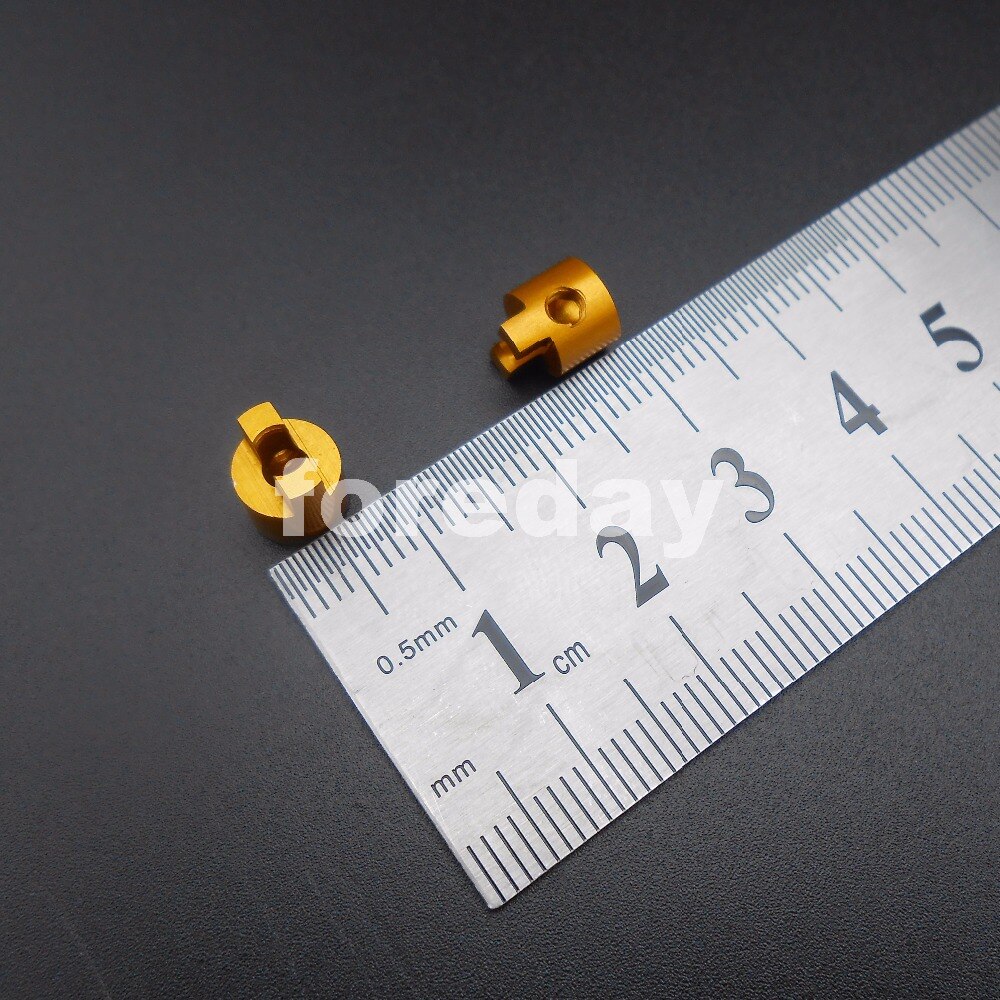 10PCS 3MM Aluminum Propeller shaft Connector rowlo... – Grandado