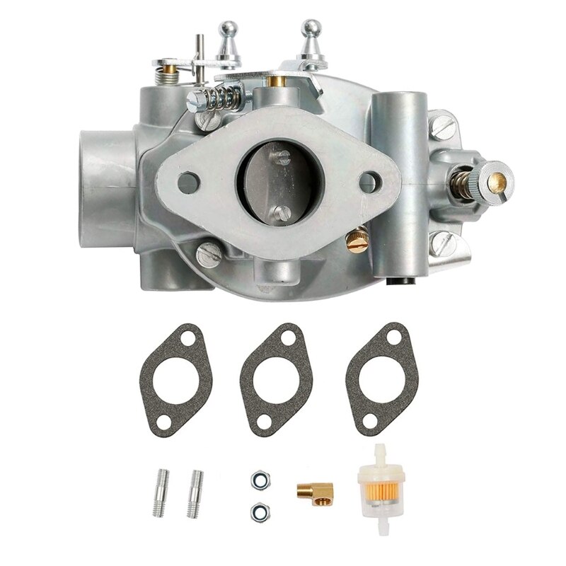 Carburetor Tractor Carb with Gasket and Bolts | for 1993-1952 Ford 2N 8N 9N Tractor | Replace# 8N9510C, 9N9510A, B3NN951