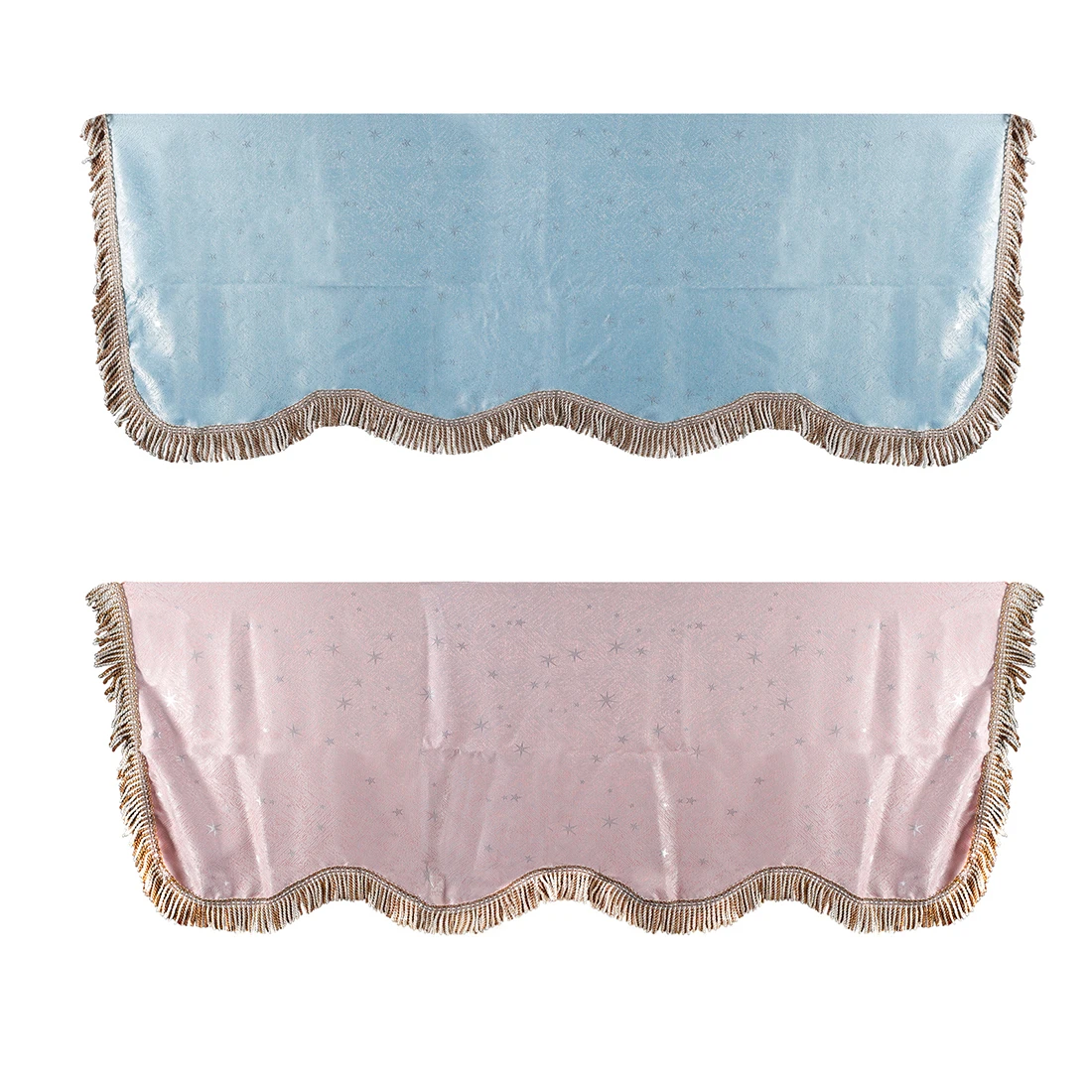 Pianoöverdrag slitstarkt blått tyg praktiskt gyllene sammet dammtätt överdrag för 88 tangenter piano keyboard instrument passande