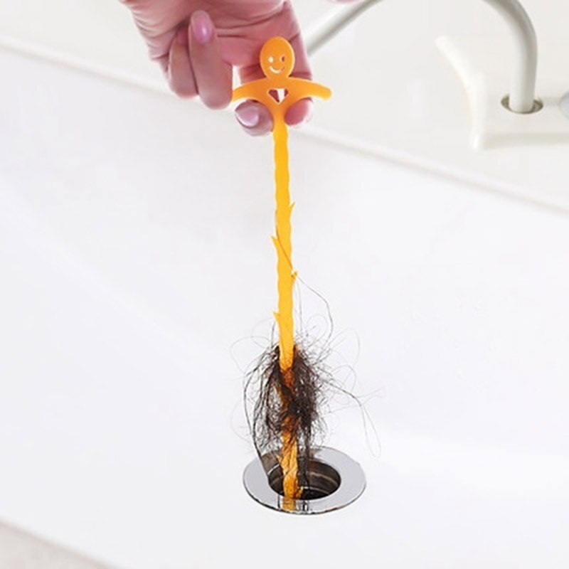 Bathroom Sink Pipe Drain Cleaner Hair Sewer Filter Drain Cleaners Kitchen Sink Filter Strainer Anti Clogging Removal Clog Tools