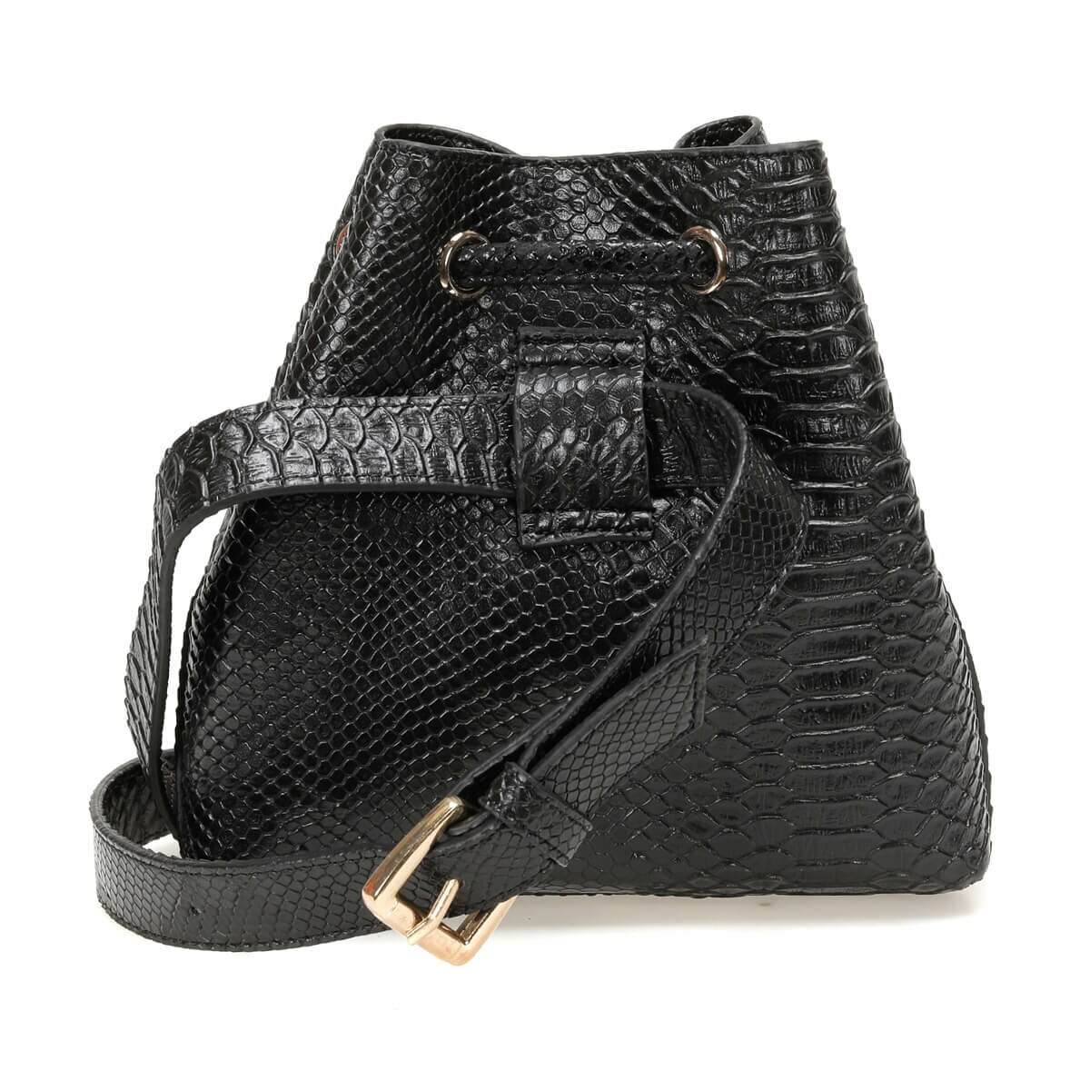 FLO TMK19060 85Z Schwarz Frauen Handtasche BUTIGO