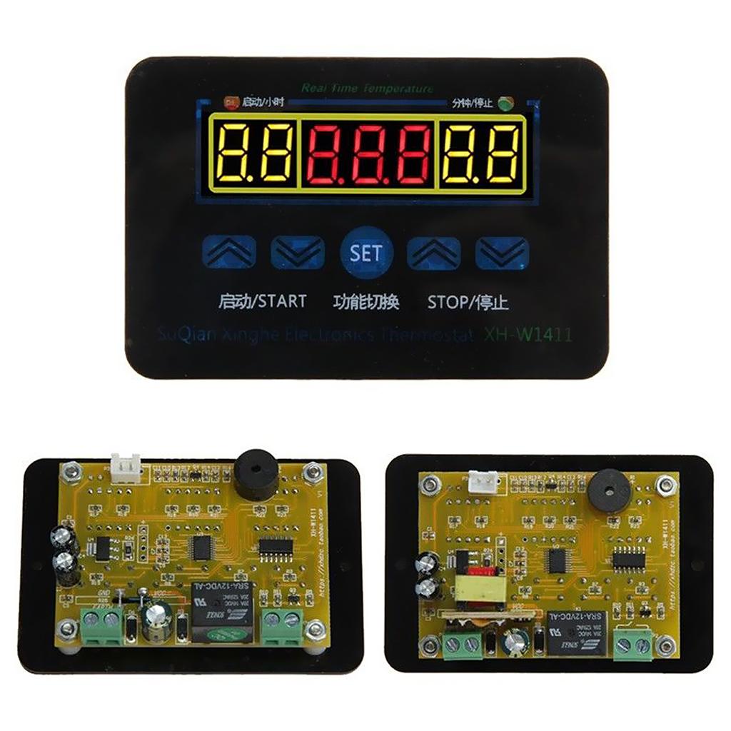 12/220V 10A Digital LED Temperature Controller Control Switch +Probe