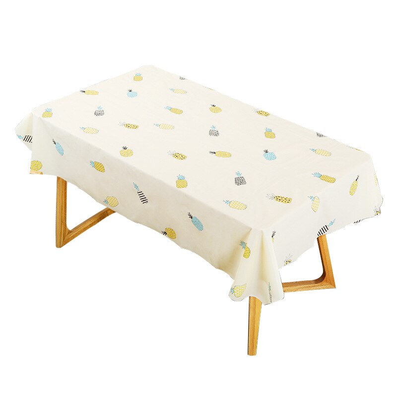 2Pcs Huishoudelijke Wegwerp Pvc Plastic Tafelkleed Waterdicht En Oilproof En Heatproof Tafelkleed