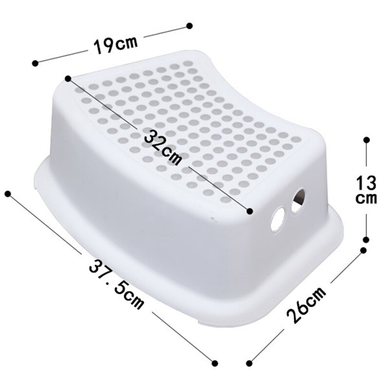 Step Stool for Kids, Toddlers Stool for Potty Training, Toilet Stools with Soft Anti-Slip Grips for Safety, Stackable