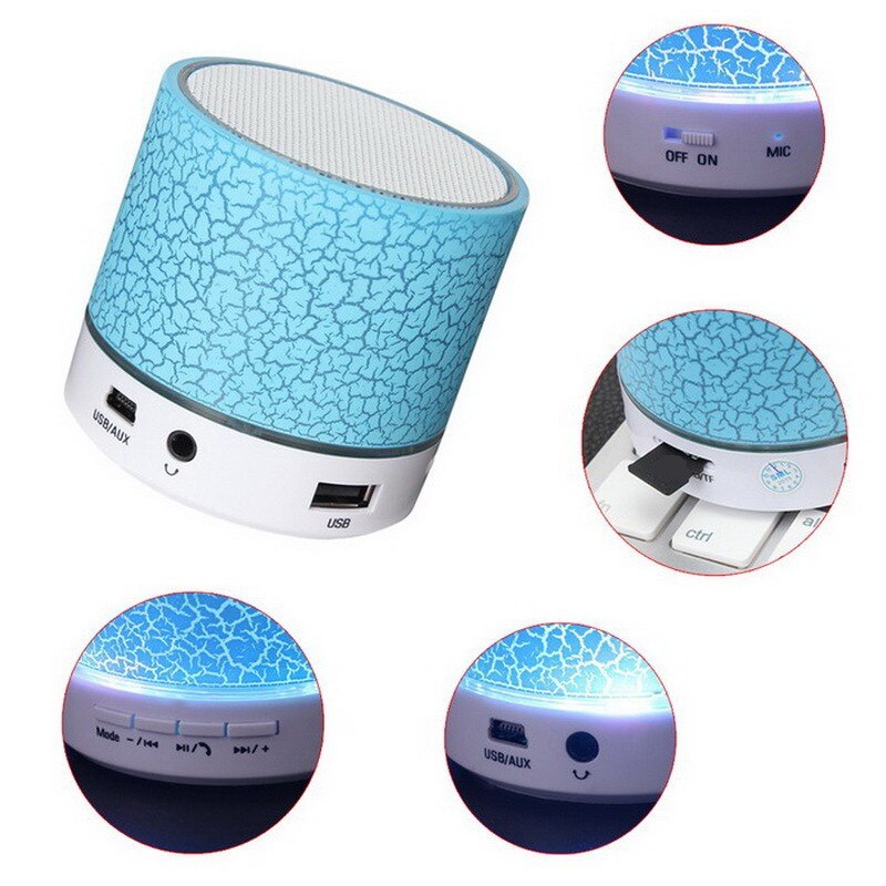 Led Mini Draagbare Draadloze Bluetooth Speaker Met Grandado