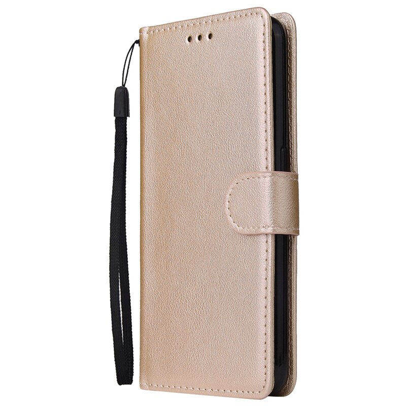 Étui à rabat en cuir pour Samsung Galaxy A31 A315F, Coque portefeuille avec porte-cartes: Or