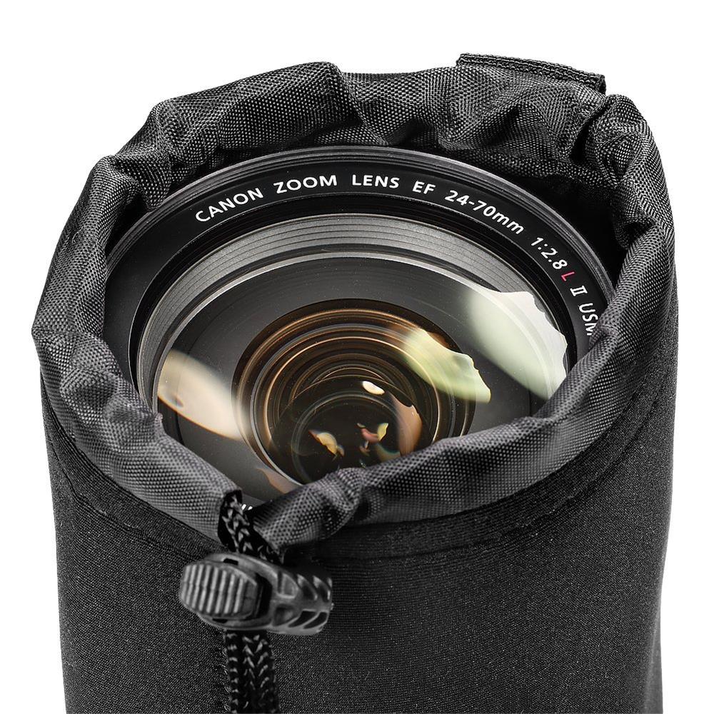 3mm Waterdichte Universele Matin Neopreen Zachte Video Camera Lens Pouch Bag Case Full Size SML XL Camera lens Protector