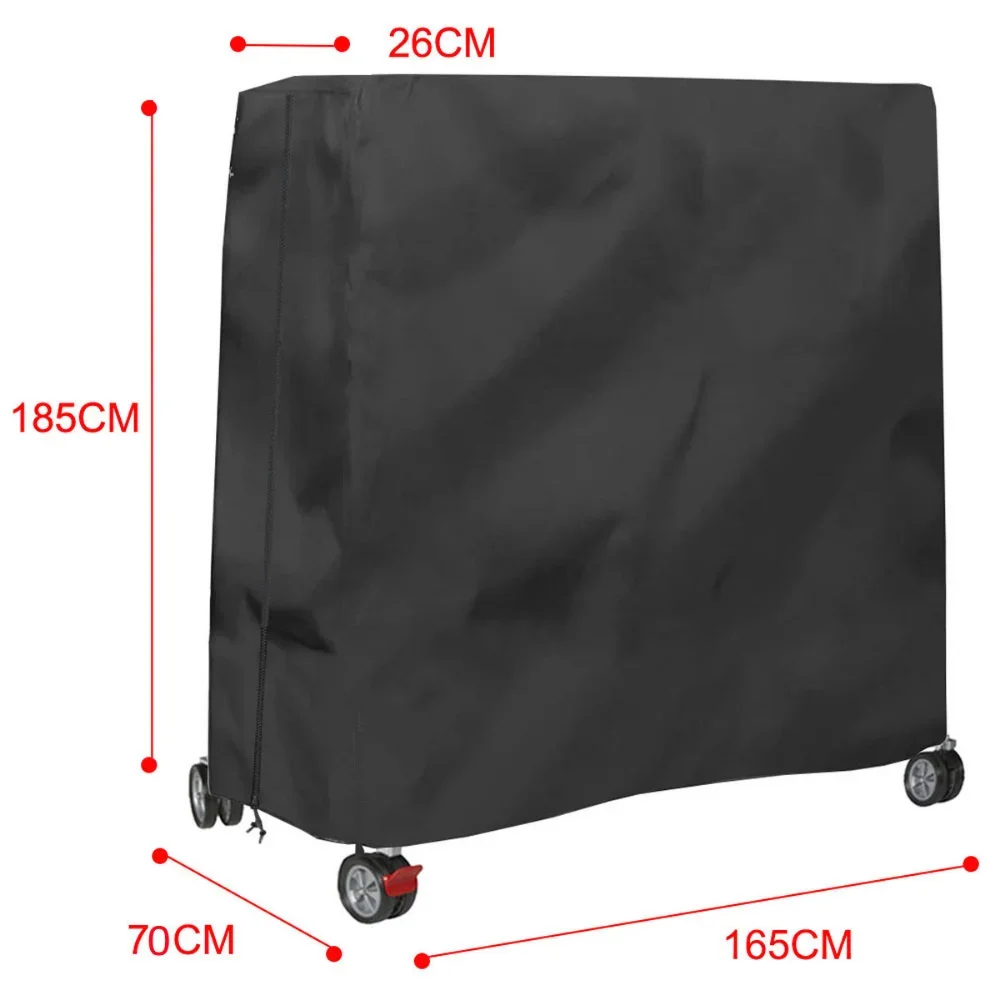 Zware Waterdichte Stofdicht Tafeltennis Cover 210D Oxford Doek Indoor/Outdoor Ping Pong Tafel Opslag Covers Accessoires