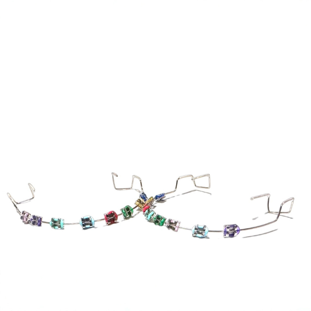 NIGF Dental Acryl Organizer Houder voor Orthodontische Ronde/Rechthoekige Boogdraden Case