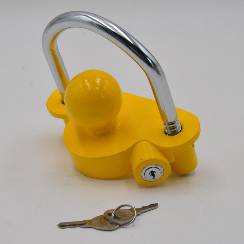 High Security Anti Theft Trailer Hitch Coupling Tow Ball Lock Perfect