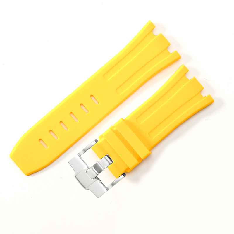28 mm 30 mm wasserdichtes Silikon-Uhrenarmband für AP königlich Eiche Off-Shore 15710 1570 Gummi-Armbinde