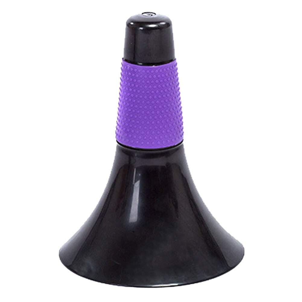 Thicken Obstacle Sign Sport Cones Football Training Cones Marker Horn EDF88: black body purple