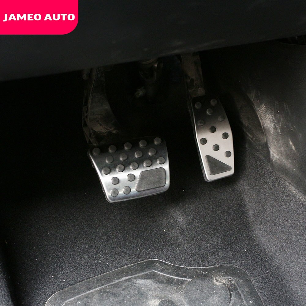 Jameo Auto Car Pedals Fit for Fiat 500 X 500X - Auto Gas Pedal Brake Pedal Cover Rest Pedale Accessories