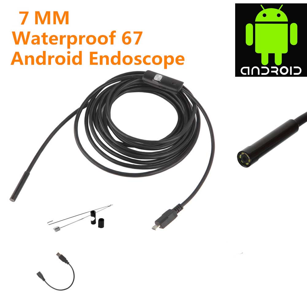 5.5/7mm Waterproof Mini Android Endoscope USB Wire... – Grandado