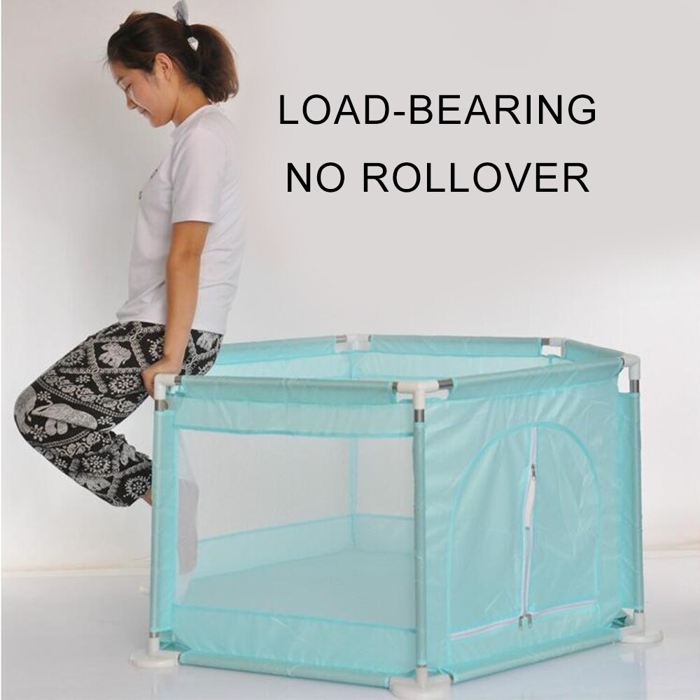 Draagbare babybadje kinderbox opvouwbare babyomheining kinderbox kinderveiligheidsbarrière plastic ballenbak babybedomheining