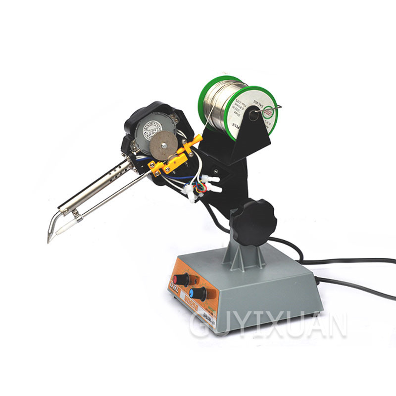 Pedal type automatic tin dispenser Adjustable temperature feeding tin machine Industrial soldering machine