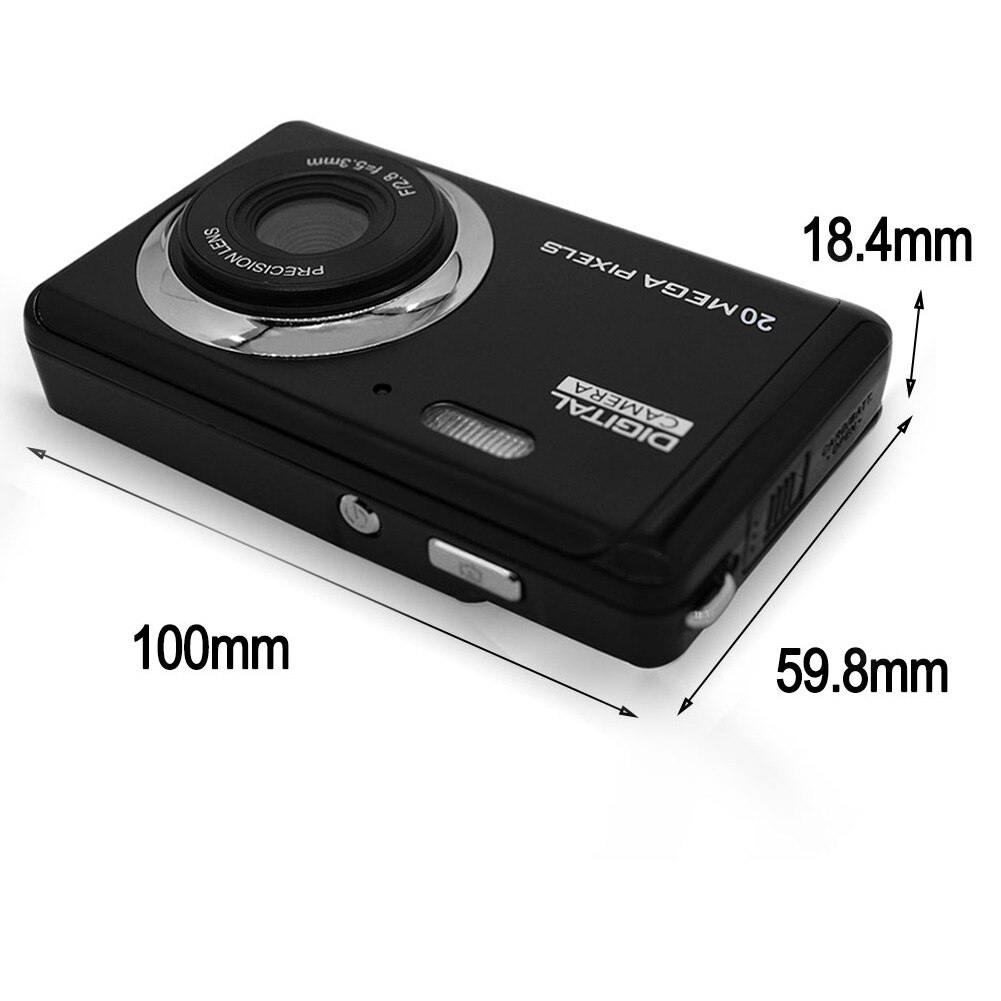 8 million Waterproof Mini Portable Digital Camera For Kids Ultra-high Pixel TDC-80X2 Outdoor Cameras