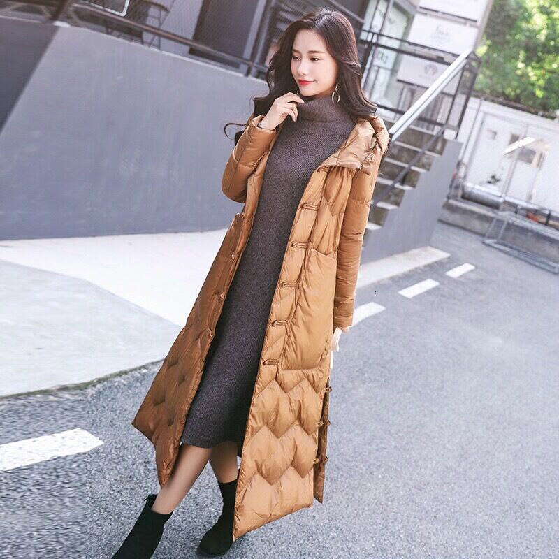 Parkas X-Langen Mantel Weibliche Frauen lässig Jacke Mujer Mit Kapuze Schwarz Baumwolle warm Halten Warme Winter Einreiher oberbekleidung