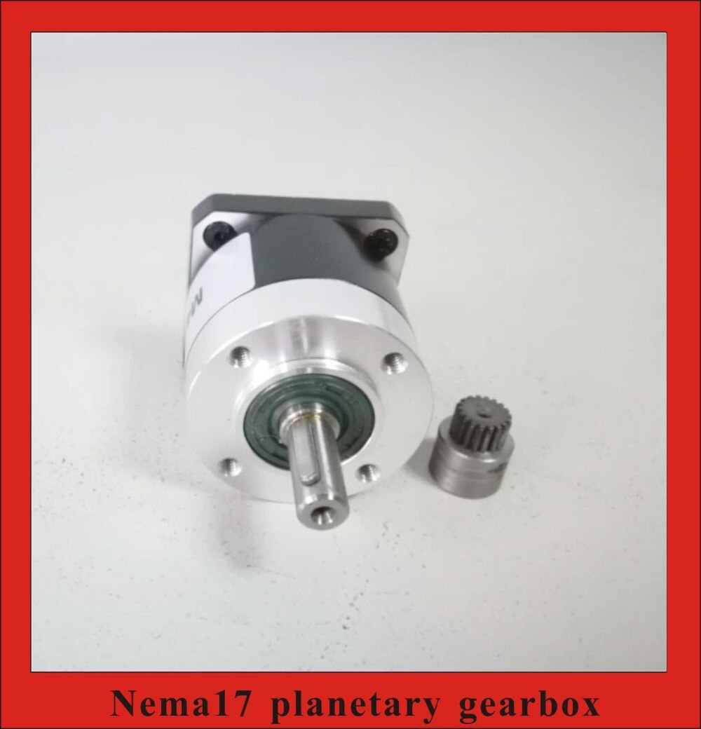 5:1 10:1 NEMA 17 Planetary Gearbox Rated Torque 3.5N.m Planet Reducer for Nema17 Stepper Motor