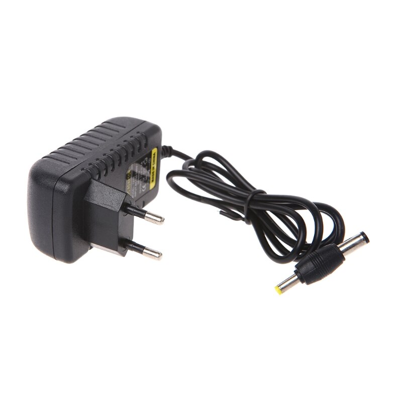 12 V 1A AC Converter Adapter DC 5.5*2.1mm 4.0*1.7mm Voeding Kabel EU plug