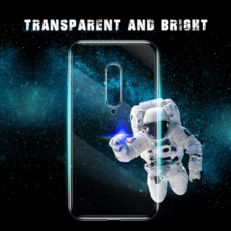 Original TPU Shockproof Transparent Case For Oneplus 11 10 9 8 Pro 8T 7 7T 6 6T Silicone Protective Back Cover Phone Accessories