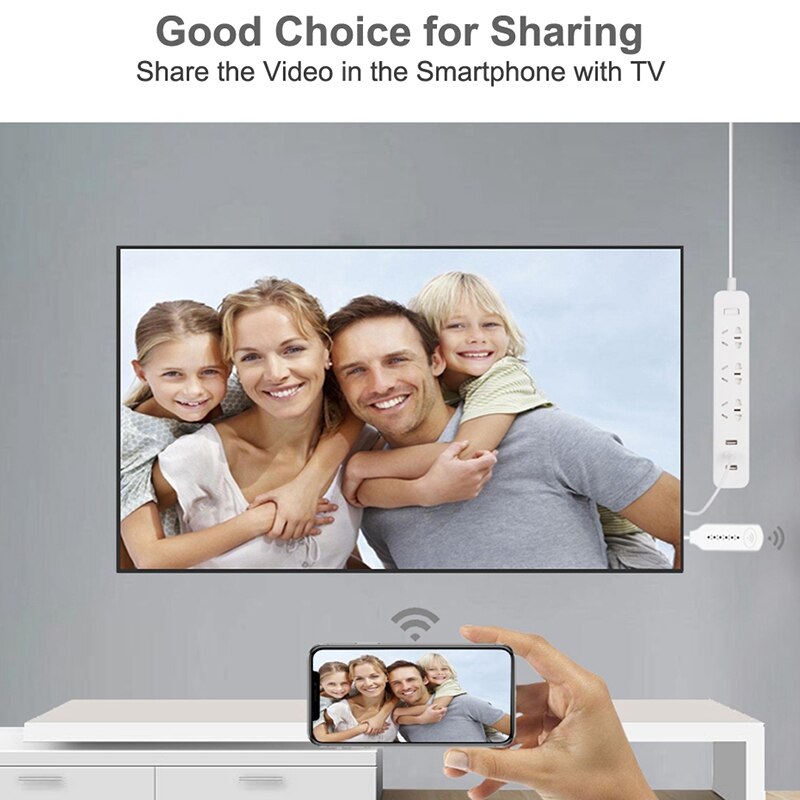 Wlan-kabel-hdmi-konverter 1080p hdtv-adapter hdmi-kabel für android, windows, macos und ios