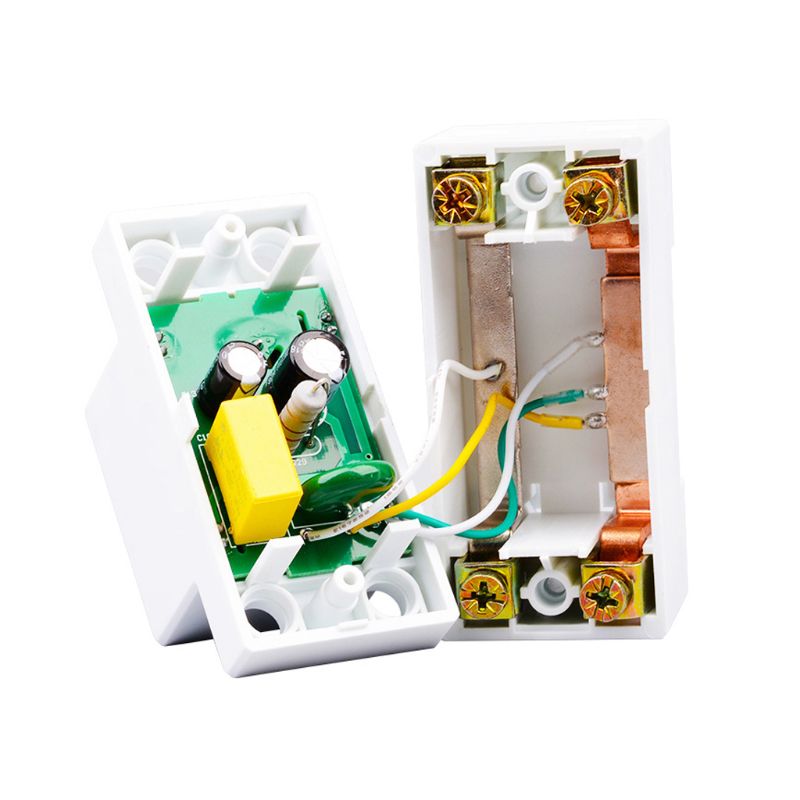 Digital energimåler 1 fase 2 ledninger 5(80) en din skinne elektronisk energi kwh meter