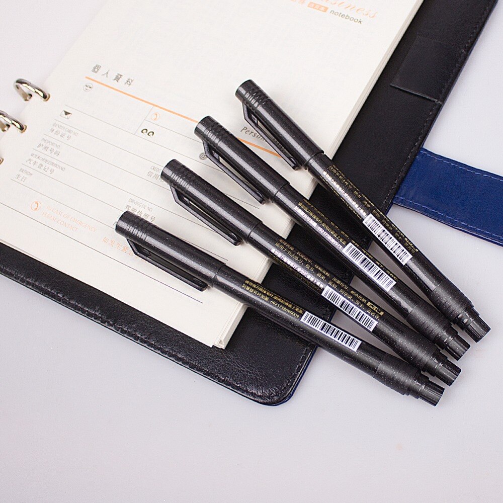 Refill Brush Calligraphy Pen for Lettering 4 Pcs Black Brush Painting Art Supplies Calligraphy Set for Beginners Writing Drawing